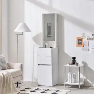 마르체 무어 스탠딩 틈새 수납장 입식 화장대 BMF019