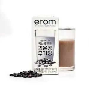 [NS홈쇼핑][이롬] 황성주 검은콩무가당두유 190ml x 100팩[32321151]