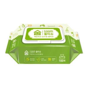 광진산업 숨 물티슈100매 캡형