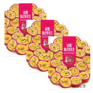 [소비기한 임박] 냉동패션후르츠, 1kg, 3개