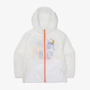 [보리보리/휠라 키즈]경량 솔리드 바람막이 (FK2JKF2101X_OWH)