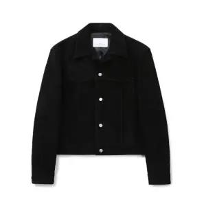 [킨록바이킨록앤더슨](강남점)[리얼 레더] 카우 스웨이드 트러커 자켓 (블랙) EGX30J018