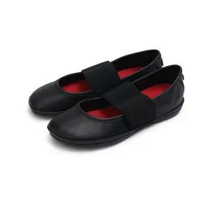 여성 라이트 니나 플랫슈즈 블랙 21595-242