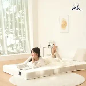 몽스홈 3단 접이식 13cm 포켓 독립 스프링 매트리스
