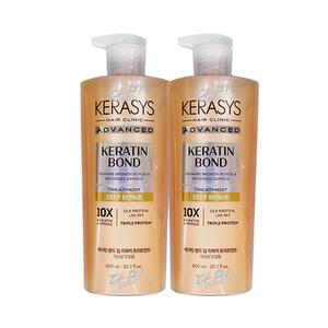 케라시스 어드밴스드 케라틴 본드 딥 리페어 트리트먼트 600ml x2개