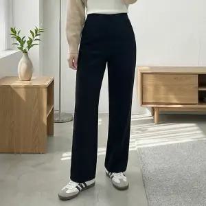 봄/간절기 여성 사방스판 일자핏 기본 팬츠