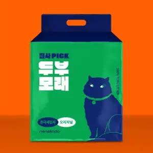 집사픽 무색소 대용량 고양이 두부모래 초극세 오리지널 42L