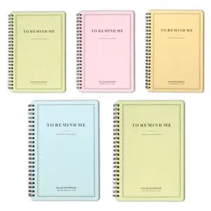 스프링 노트 미니노트 필사 독서 줄 공책 연습장 오답 필기 감사 감정일기 기록 A5 B5