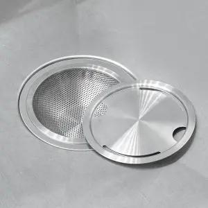 [체험특가][정상가 11,900원]올스텐 304 싱크대 거름망 커버 세트 음식물 배수