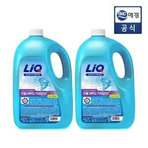 [리큐] 베이직 액체세제 (용기) 4L (일반/드럼) x 2개