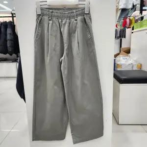 [소이]카키 원턱 와이드  밴딩 면바지 25S0206_SC