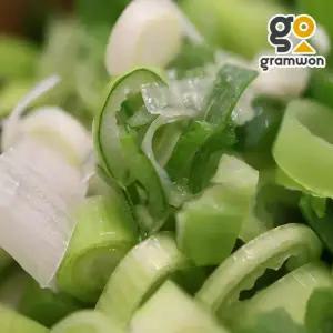 냉동 대파 슬라이스 1kg 대용량 손질야채 업소용 파기름 국물요리