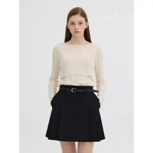 [올리브데올리브](센텀시티점)뷔스티에 레이어드 니트 풀오버 세트 OK5SP224