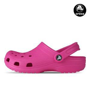 [크록스] 클래식 클로그 남자 여성 슬리퍼 샌들 주스 핑크 10001-6UB
