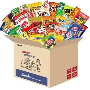 대인물류 가성비 과자세트 1호 30종 과자선물세트/간식