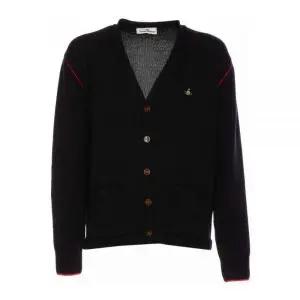 [비비안웨스트우드] 남성 가디건 캐시미어 알렉스 오브 로고 130584162