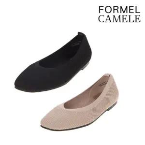 [롯데백화점]포멜카멜레 카멜레 니팅 블랑켓 플랫 2종택1 FLS1F1SP034 (1cm)