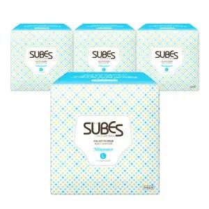 슈베스 슬리머 밴드형 기저귀 대형, 24매, 4개