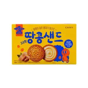 크라운 고소한 국희 땅콩샌드 279g