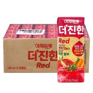 롯데 야채듬뿍 더진한 레드 125ml 48개