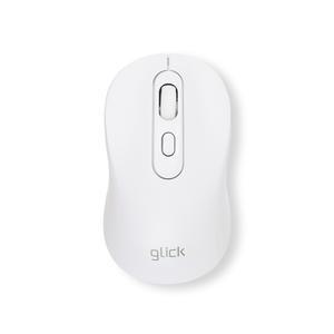 지클릭커 마들렌 미니 OP25 무선 블루투스 듀얼모드 마우스 화이트
