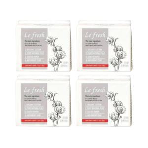 르프레시 생리대 순면커버 롱 팬티라이너 20p X 4팩