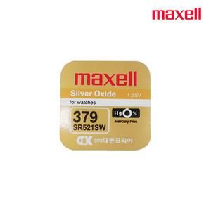 맥셀 시계 배터리 379 SR521SW 1개입