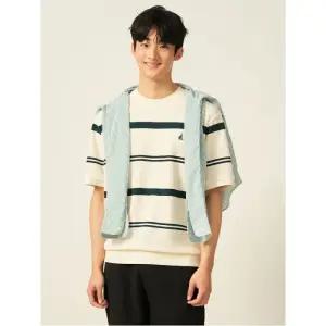 [빈폴멘] 강연 밀라노 선염 라운드 스 티셔츠  아이보리 (BC5442C370)