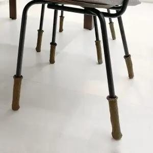 패브릭 의자다리커버 4P 의자다리커버 식탁의자캡 식탁의자커버 의자발커버 의자다리캡