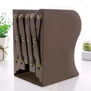 심플 자바라 책꽂이 스틸 책상책꽂이 브라운 디자인책꽂이 스탠드책꽂이 책정리 책상정리