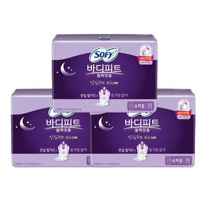 쏘피 바디피트 볼록맞춤 안심숙면420 슈퍼롱 10개입 3개