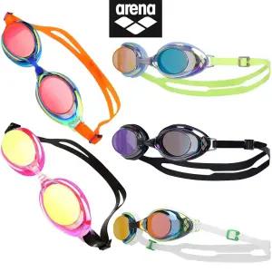 아레나(ARENA) 글라이드 트레이닝 미러 수경 A5AC1AG47 김서림방지형 물안경 트레이닝용수경 수영안경 폴리백 평일발송상품