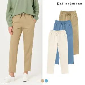 [택가 69000원][카이아크만]여)컬러 밴딩 테이퍼드팬츠(FKPFDYT504P)