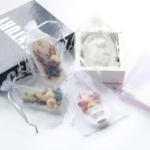 선물주머니 망사주머니 선물포장 화이트 100개입