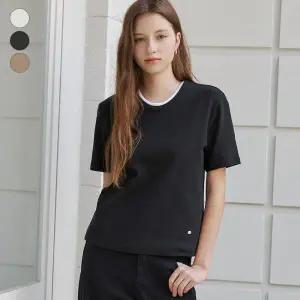 [롯데백화점]게스 여성 베이직 반팔 티셔츠 OP3K5420