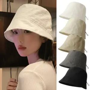 윈디햇 바스락 스트랩 여성 벙거지 챙모자