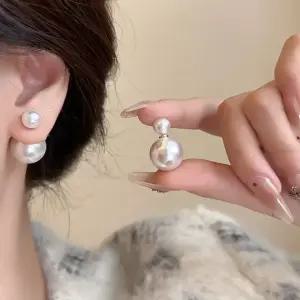 패션 귀걸이 2종 돌잔치 승무원 혼주귀걸이 진주모양 데일리