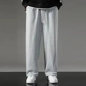 겨울 남자 기모 트레이닝 팬츠 와이드 허리밴딩 체육복 남성 방한 츄리닝 바지