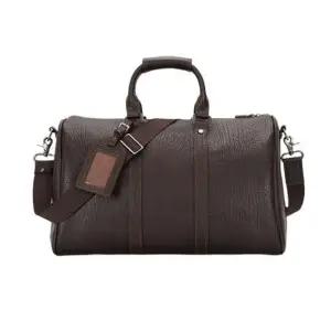 해외출장 여행용 가죽 보스턴백 F0864 40대남성 방수