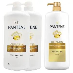 [팬틴] 극손상케어 1200ml - 샴푸X2개+컨디셔너X1개