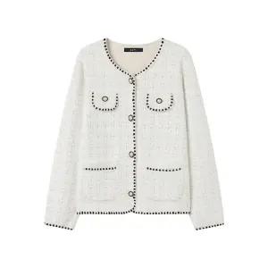 [GGPX]노카라 진주 트위드 가디건 (GPDCK018D)