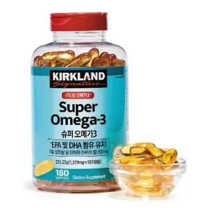 (코)[커클랜드]시그니춰 슈퍼 오메가3 1229mg*180캡슐