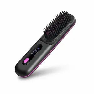 무선 볼륨 빗 고데기 휴대용 여행용 미니 브러쉬 IH240