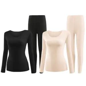 2장세트 유니미스 여성 히트텍 발열 겨울 이너 상하세트 경량 내의