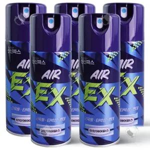 신신 에어파스 EX 200ml 5개 스프레이 뿌리는 파스