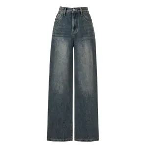 [롯데백화점]포커스 [기장선택]융기모 데님 와이드팬츠 PBBF5W1PT7081