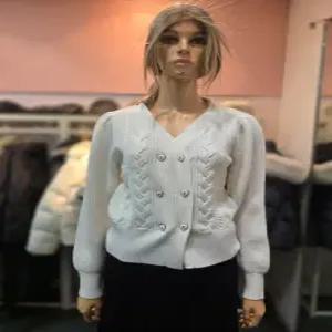 [에고이스트] 더블 버튼 꽈배기 니트 가디건  ER4OKG-53