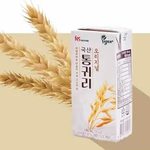 네이처세븐 국산 통귀리 오리지널 두유, 190ml, 24개 아침 식사, 이제 통귀리 두유 하나로