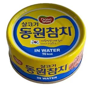 동원참치 동원 참치 인 워터 100g 18개