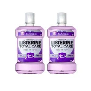 리스테린 토탈케어 마일드 대용량 1.5L x 2개